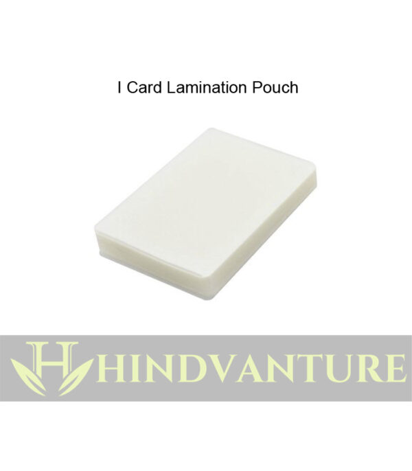 hindvanture i card laminating pouch
