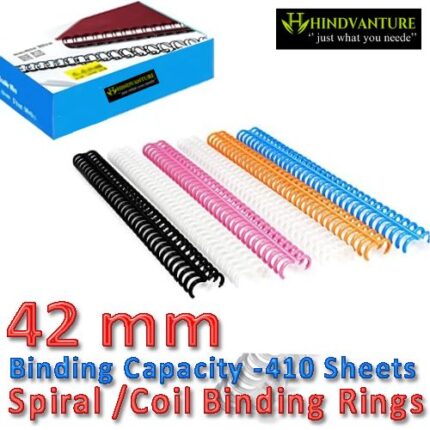 42 MM Spiral Binding Coil Ring