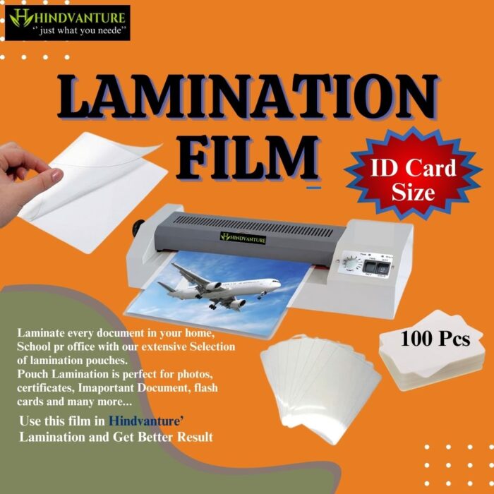 Laminating Pouch ID Card Size 225 Micron