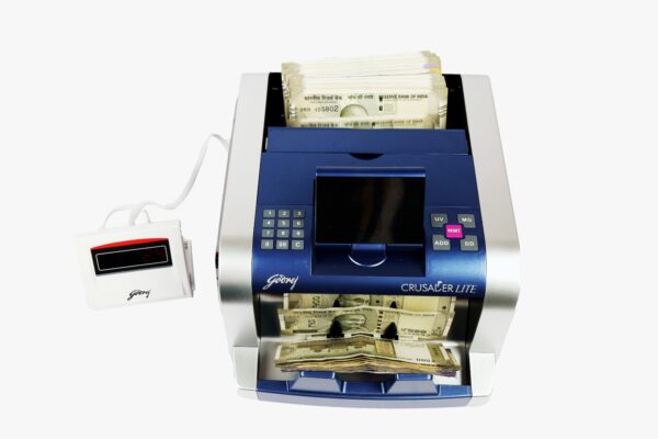 Godrej Crusader Lite Cash Counting Machine With Fake Note Detector - Image 2
