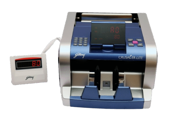 Godrej Crusader Lite Cash Counting Machine With Fake Note Detector