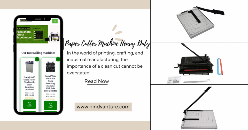 Paper cutter machine